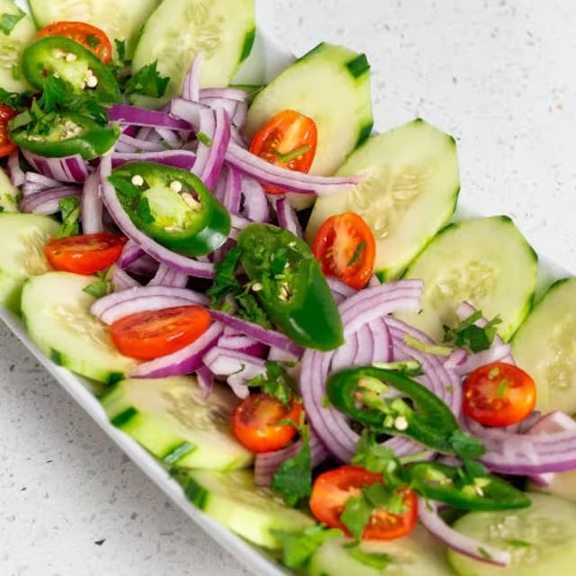 Indian Desi Salad.