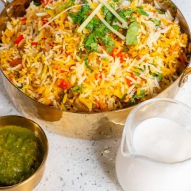 Chicken Dum Biryani.