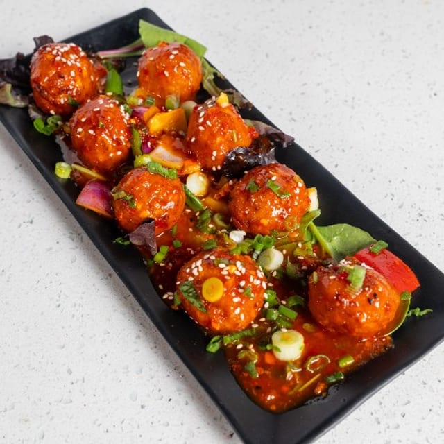 Veggie Manchurian.