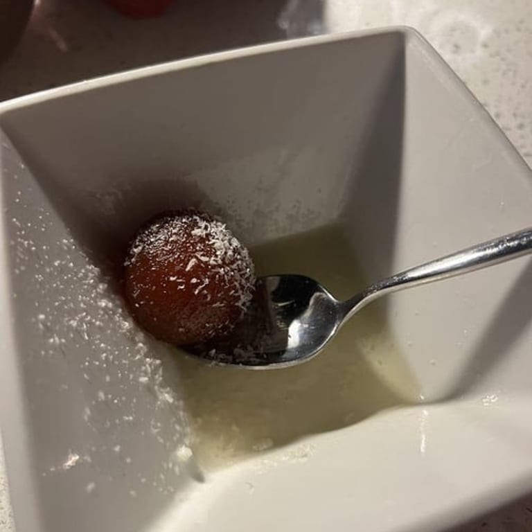 Indulge in our gulab jamun