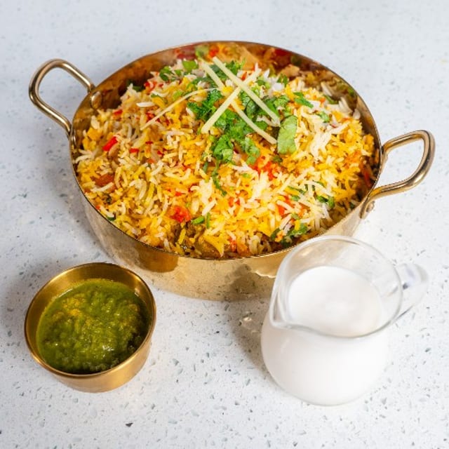 Vegetable Biryani.